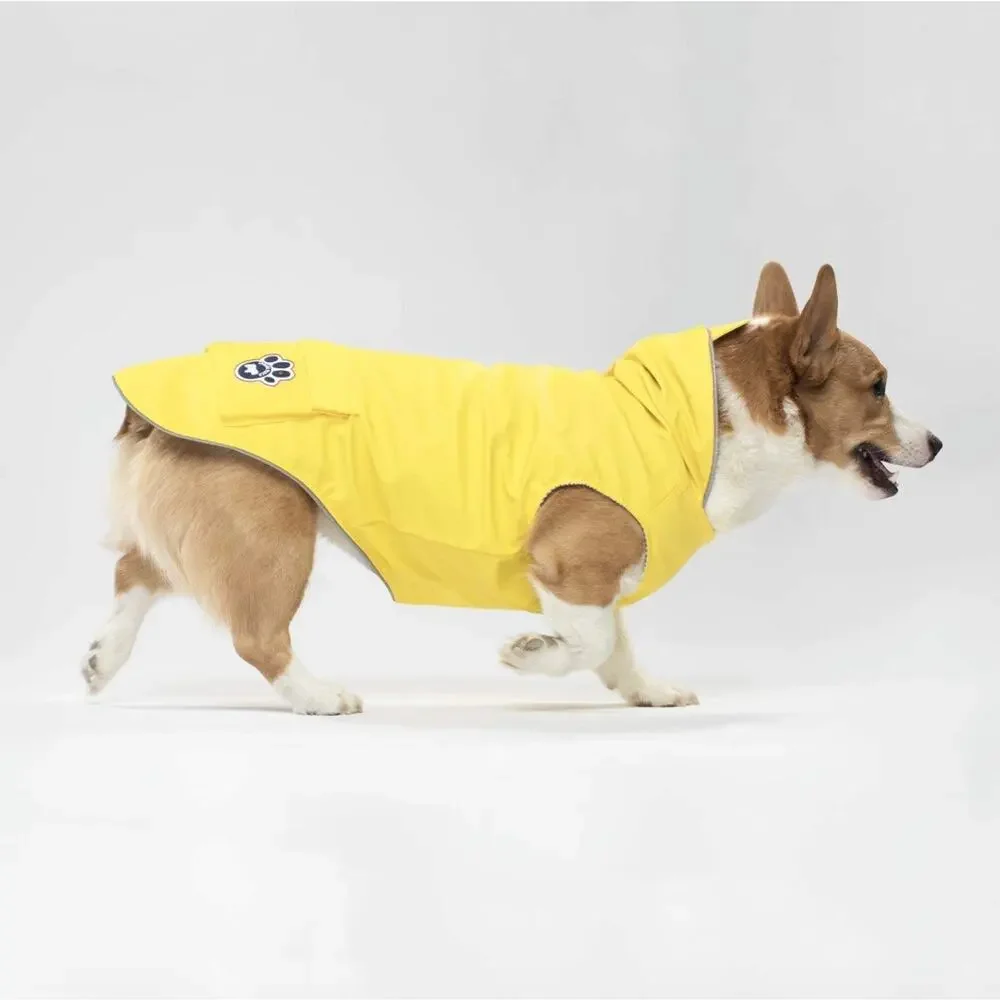Torrential Tracker Dog Raincoat In Yellow Canada Pooch Size 8 A